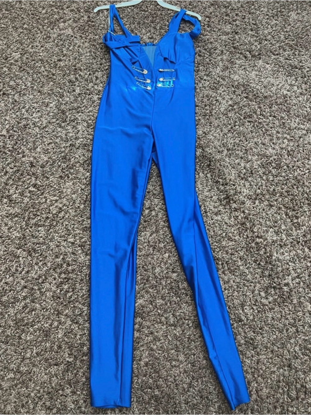 Women’s Electric Blue Jumpsuit